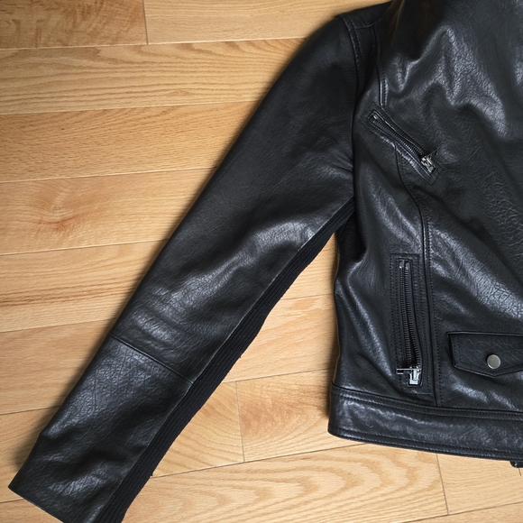 Vince RARE leather moto jacket size L - Picture 3 of 12